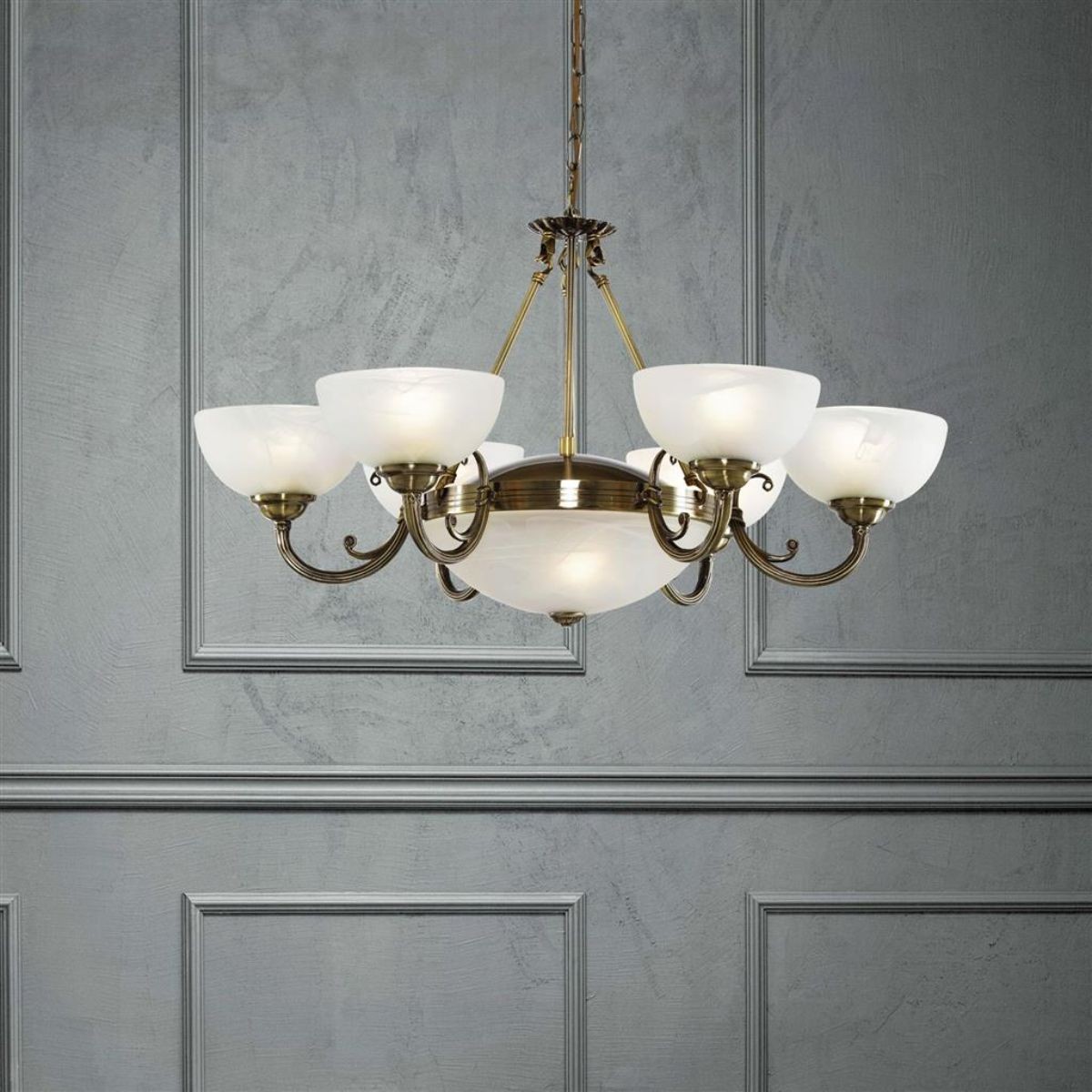 Lustre Dor Armand Elstead Lighting Dl Armand Ab