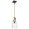 Suspension Kitner 1x60W E27 Laiton Naturel ELSTEAD LIGHTING QN-KITNER-P-NBR