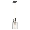 Suspension Kitner 1x60W E27 Nickel poli ELSTEAD LIGHTING QN-KITNER-P-PN