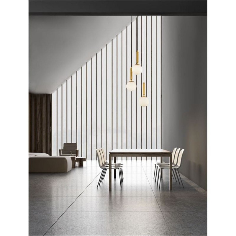 Suspension MONET 3x12W E27 Or NOVA LUCE 9080127