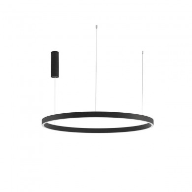 Suspension ELOWEN 106W LED Noir Sable NOVA LUCE 9345668