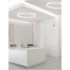 Plafonnier STING 60W LED Blanc Sable NOVA LUCE 9558660