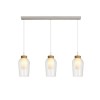 Suspension NORA 3x20W E27 Blanc Bois MANTRA 8277