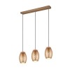 Suspension BIDAR 3x28W Café TRIO LIGHTING R31573065