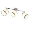 Plafonnier Spot DAVOS 3x10W Chrome TRIO LIGHTING R81553006