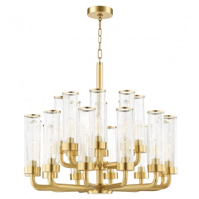 Lustre SORIANO 20x20W E27 Laiton vieilli HUDSON VALLEY LIGHTING 1732-AGB-CE