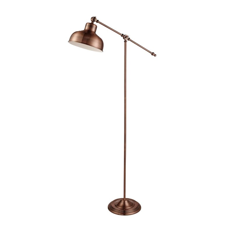 Lampadaire MACBETH 1x60W E27 Cuivre antique SEARCHLIGHT 2028CU