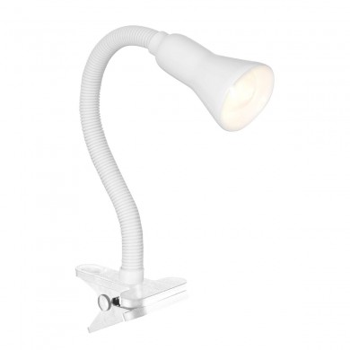 Lampe DESK PARTNERS 1x7W E14 Blanc SEARCHLIGHT 4122WH