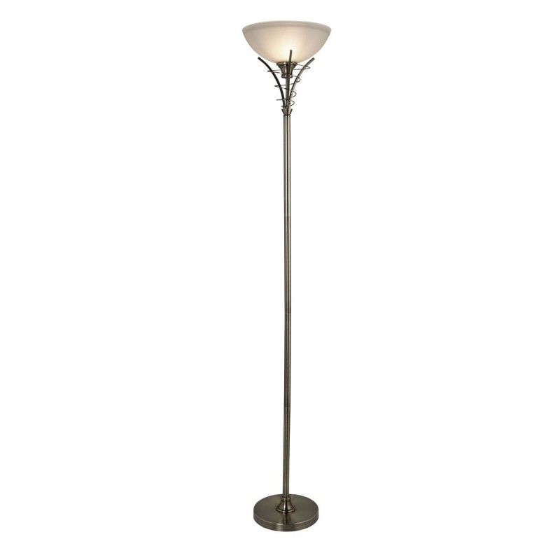 Lampadaire LINEA 1x60W E27 Laiton Antique SEARCHLIGHT 5222AB