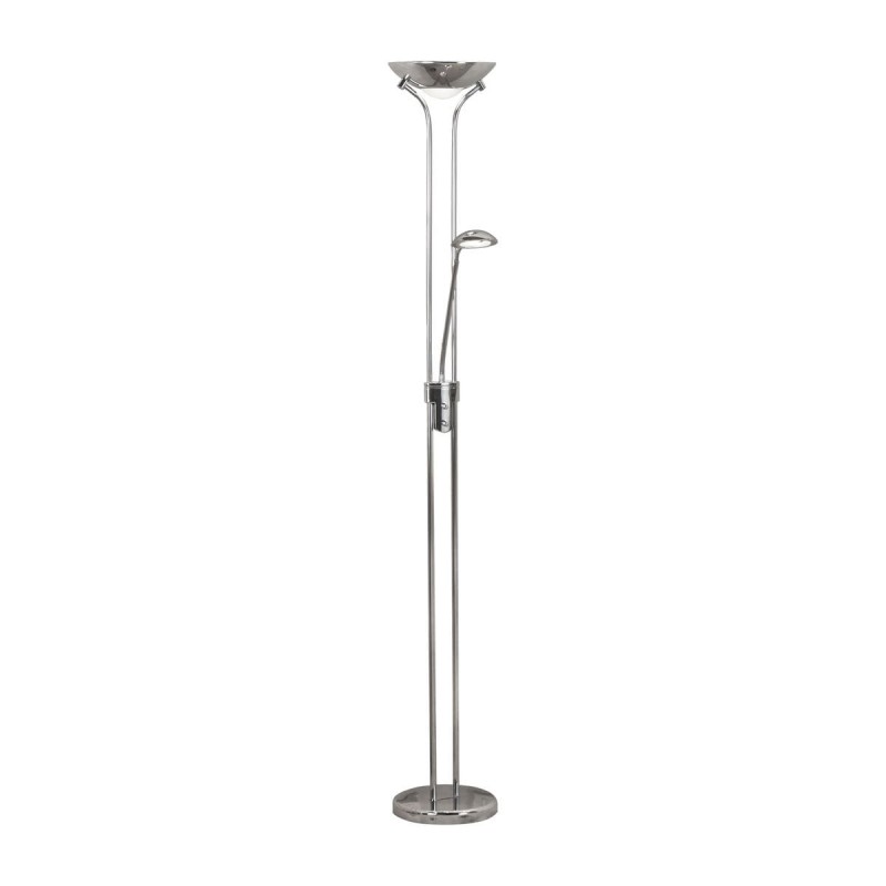 Lampadaire MOTHER & CHILD 1x18W+1x5W LED Chromé SEARCHLIGHT 5430CC