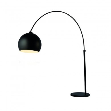 Lampadaire GIANT 1x60W E27 Marbre noir Noir SEARCHLIGHT 98011BK