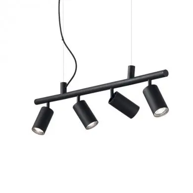 Suspension DYNAMITE Noir 4xGU10 28W IDEAL LUX 231341