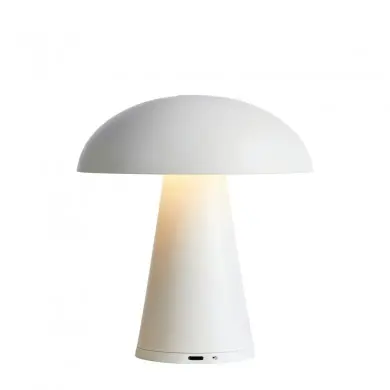 Lampe de table FUNGI 1x1,5W Max LED Blanc MARKSLOJD 108656