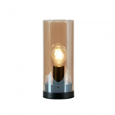 Lampe de table POST 1x25W Max E27 Noir Ambre MARKSLOJD 108735