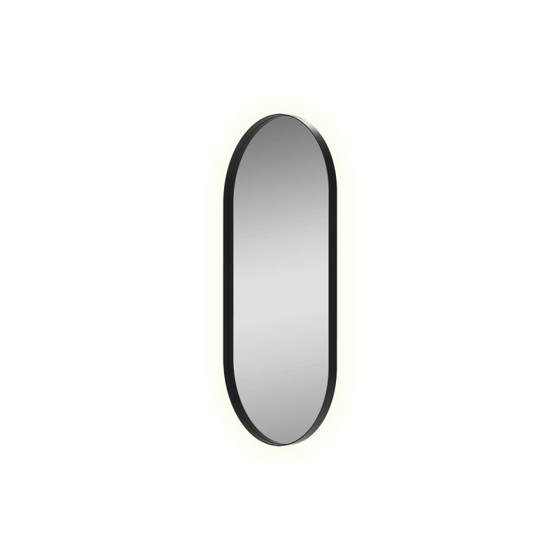 Miroir lumineux Daniela 1X55W LED Noir ACB A9755000N