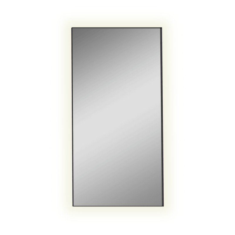 Miroir lumineux Oristano 1X83W LED Noir ACB A3957200N