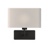 Applique murale Romeo 1X15W Max LED E27 Noir ACB A3971080N