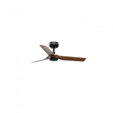 Ventilateur Plafond MINI PUNT S 90cm Noir et Bois FARO 33823