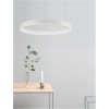 Suspension MOTIF Blanc sable 40W LED NOVA LUCE 9530209