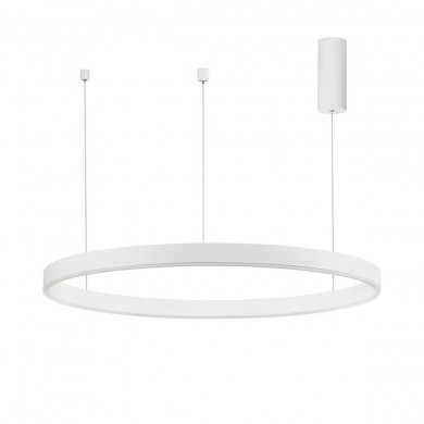 Suspension MOTIF Blanc sable 50W LED NOVA LUCE 9530210