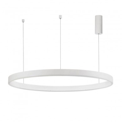 Suspension MOTIF Blanc sable 60W LED NOVA LUCE 9530211