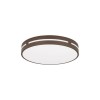 Plafonnier WHEEL Marron café 30W LED NOVA LUCE 9081212