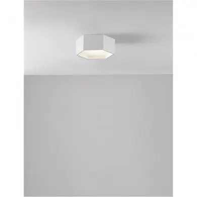 Plafonnier SAMBA Blanc sable 10W LED H10 NOVA LUCE 9212313