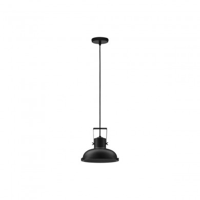 Suspension réglable RUVI Noir mat 1x12W LED L22 NOVA LUCE 9624100