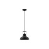 Suspension réglable RUVI Noir mat 1x12W LED L22 NOVA LUCE 9624100