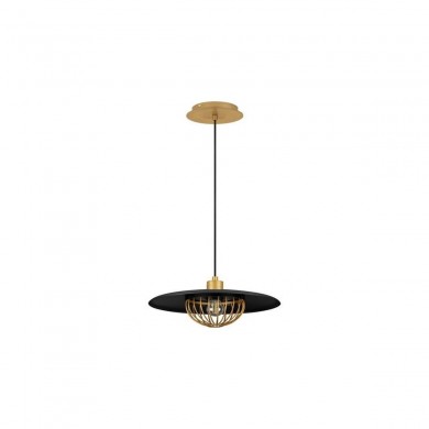 Suspension FOX Doré et noir LED NOVA LUCE 9035952