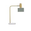 Lampe PAZ Doré, menthe et blanc LED NOVA LUCE 9426652