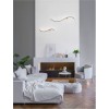 Applique murale WAVE Or et noir 14W LED H13 NOVA LUCE 9006095