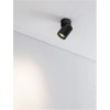 Plafonnier AMECY Noir 1x10W LED H11 NOVA LUCE 9011346