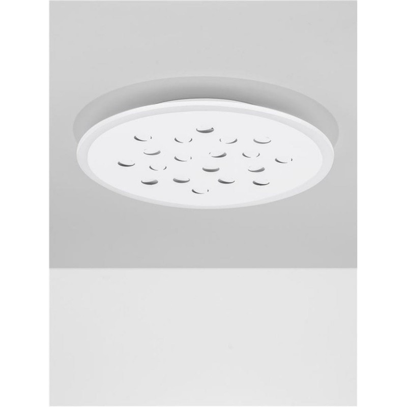 Plafonnier ASTRAEUS Blanc 30W LED NOVA LUCE 9030650