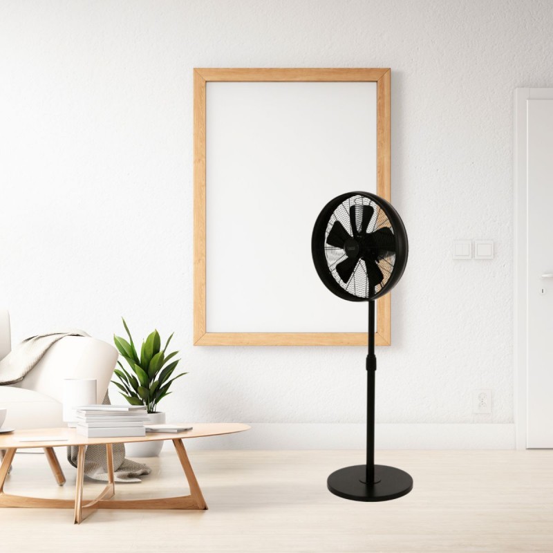 Ventilateur sur pied Breeze Pedestal Fan Noir BOUTICA DESIGN 213115EU