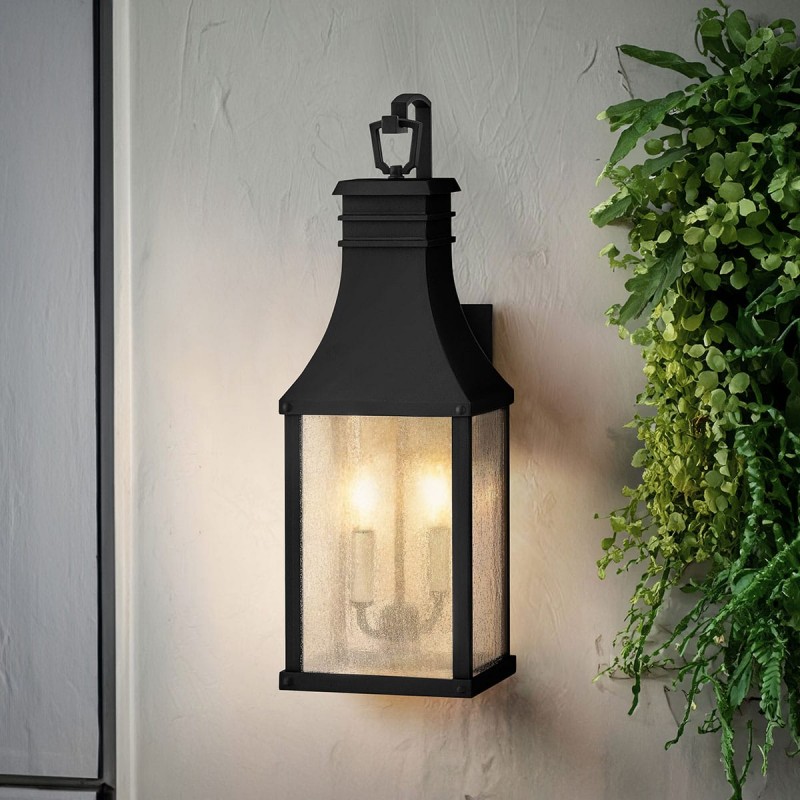 Applique Extérieur Beacon Hill 2x40W Noir profond ELSTEAD LIGHTING HK-BEACON-HILL-M-MB