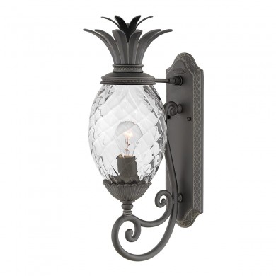 Applique Extérieur Plantation 1x40W Noir profond Medium ELSTEAD LIGHTING HK-PLANTATION-M-MB