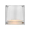 Applique Extérieur Scout 1x8W Blanc satiné ELSTEAD LIGHTING HK-SCOUT-WHT