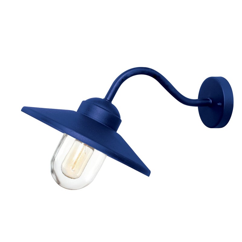 Applique Extérieur Klampenborg 1x60W Bleu ELSTEAD LIGHTING KLAMPENBORG-NVB