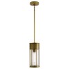 Suspension Extérieur Camillo 1x60W Laiton peint naturel ELSTEAD LIGHTING KL-CAMILLO-P-PNBR