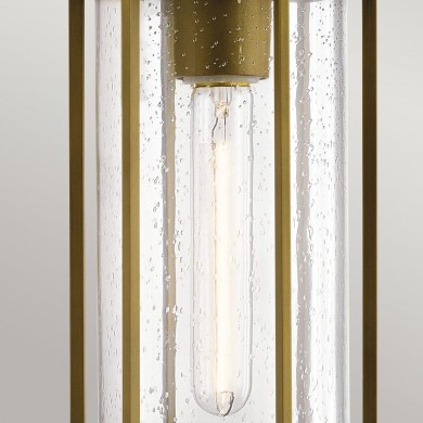 Suspension Extérieur Camillo 1x60W Laiton peint naturel ELSTEAD LIGHTING KL-CAMILLO-P-PNBR