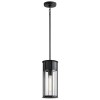 Suspension Extérieur Camillo 1x60W Noir Texturé ELSTEAD LIGHTING KL-CAMILLO-P-TBK