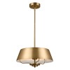 Suspension Luella 3x40W Laiton Brossé Naturel ELSTEAD LIGHTING KL-LUELLA-3P-BNB