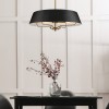 Suspension Luella 4x40W Noir & Laiton ELSTEAD LIGHTING KL-LUELLA-4P-BKB