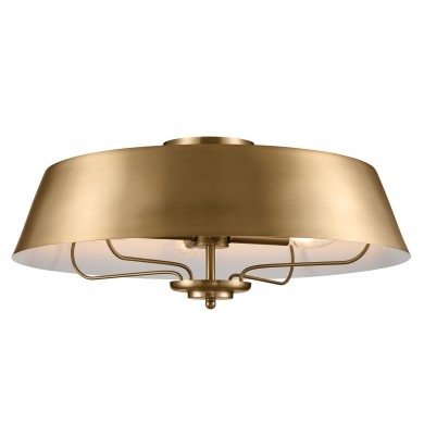 Suspension Luella 4x40W Laiton Brossé Naturel ELSTEAD LIGHTING KL-LUELLA-4P-BNB