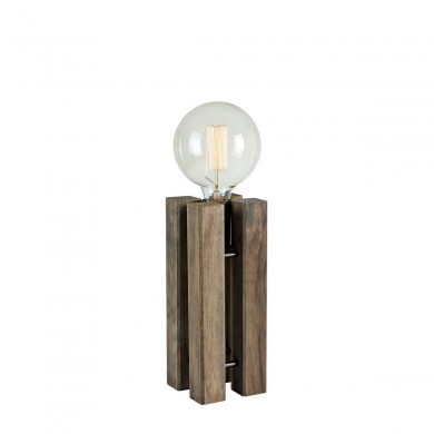 Lampe Lodge 1x40W E27 Max Marron taché 28cm MARKSLOJD 108757