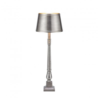 Lampe Metallo 1x40W E27 Max Argent antique MARKSLOJD 108775