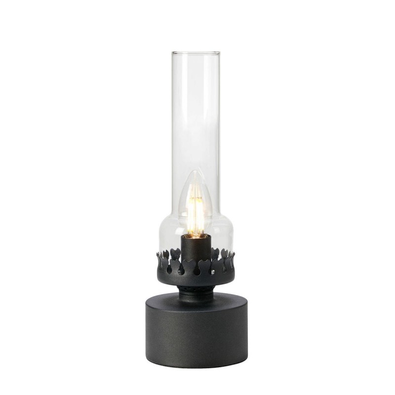 Lampe Kandella 1x40W E14 Max Noir Transparent MARKSLOJD 108786