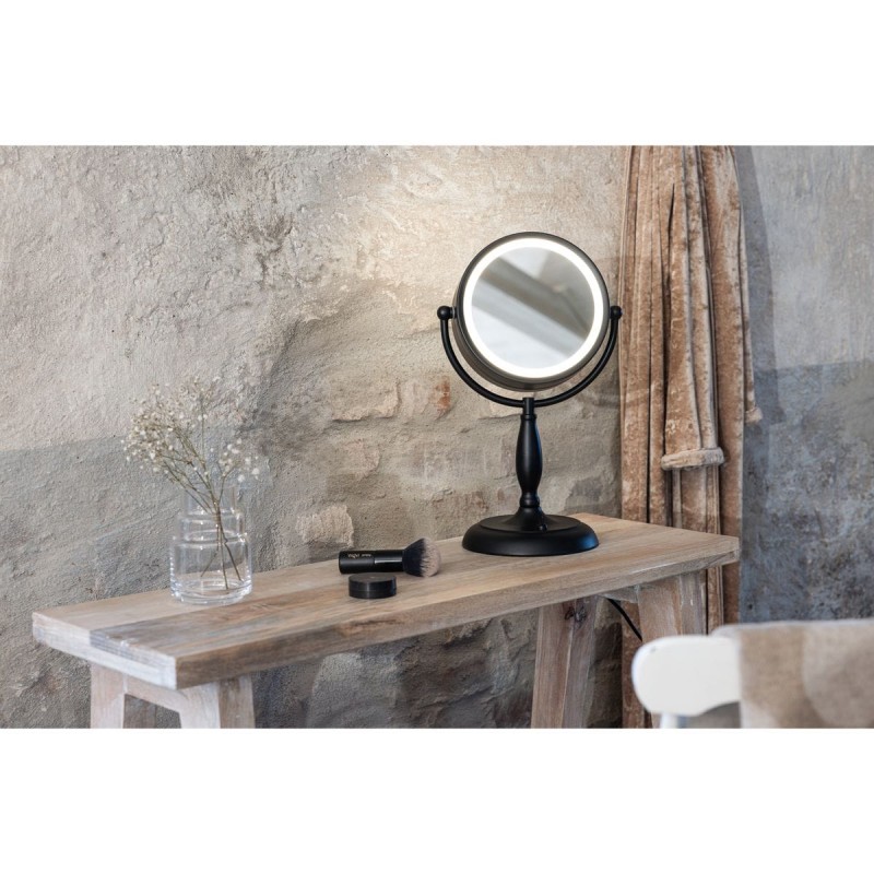 Lampe Face 1x4W E14 Max Noir Givre MARKSLOJD 108788