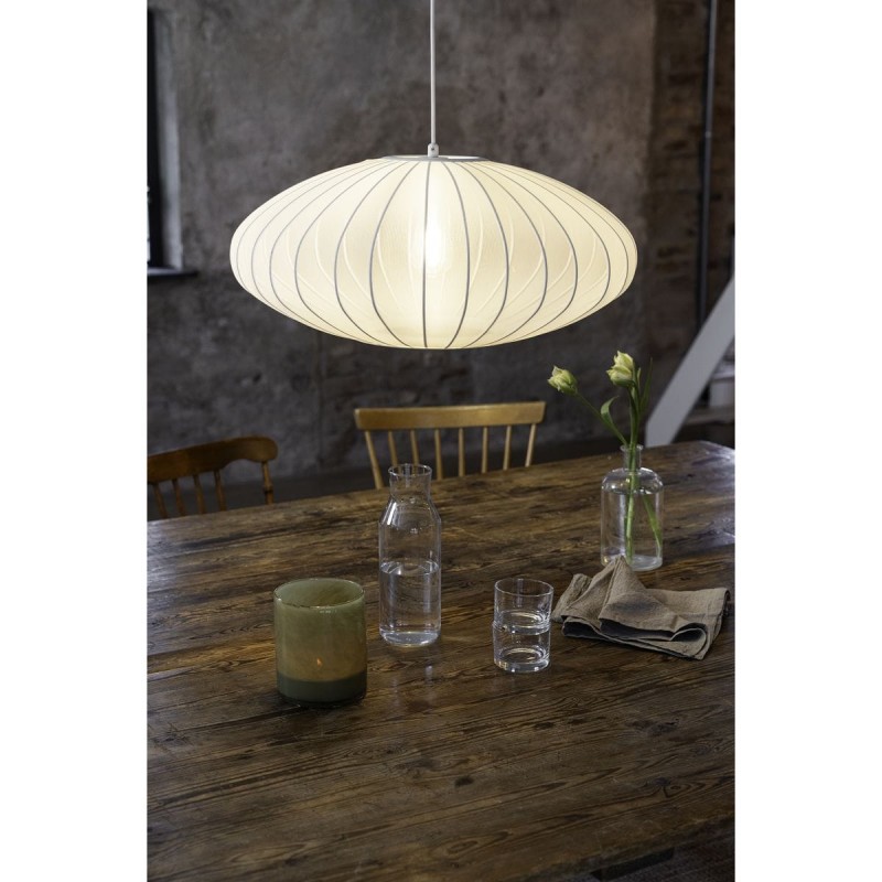 Suspension Florence 1x40W E27 Max Blanc 25cm MARKSLOJD 108794